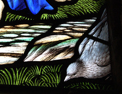 Detail of East Window, Earl Sterndale Church, Derbyshire