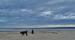 incoming storm at Waratah Bay