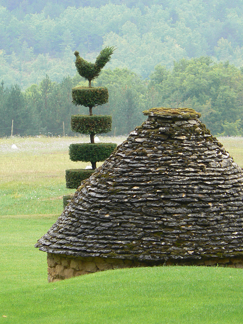 Jardin d'Eyrignac, topiaire