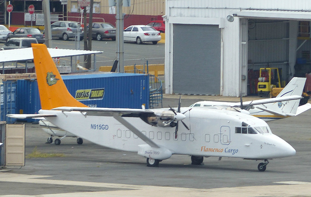 N915GD at Isla Grande - 8 March 2014