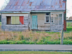 Abandoned house, Temuka