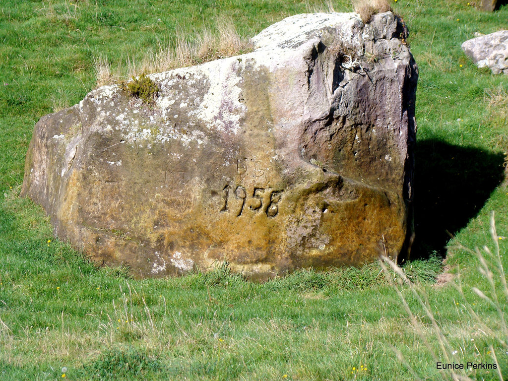 Date Carved In Rock.