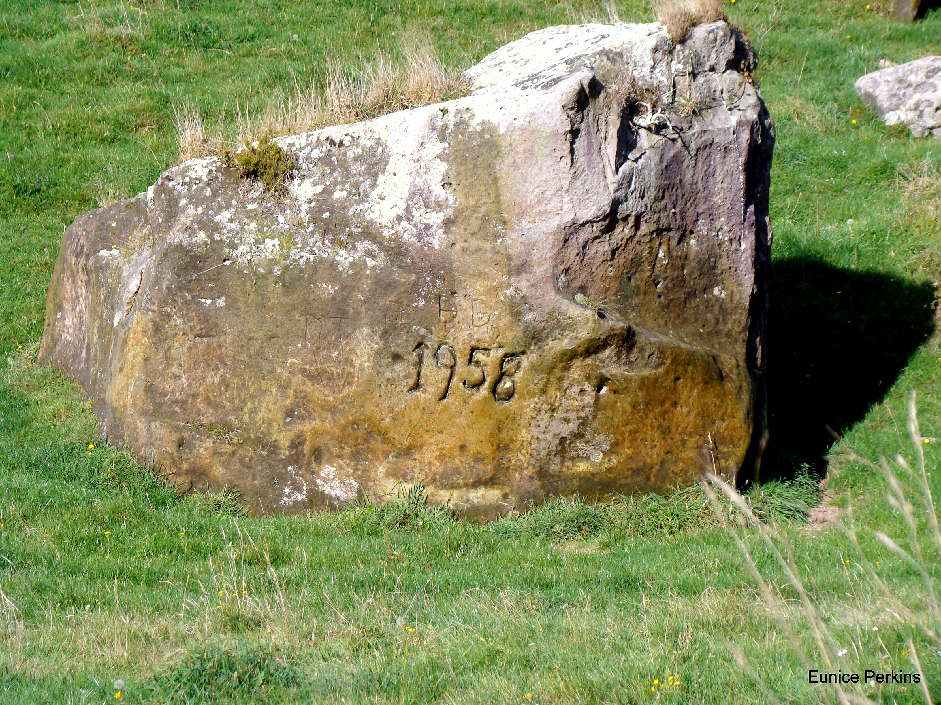 Date Carved In Rock.