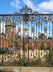 Entrance Entrance Courtyard, Lynford Hall, Norfolk
