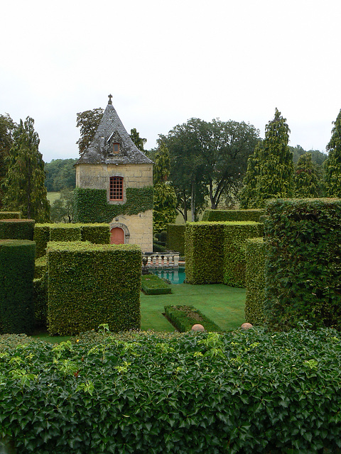 jardin français classique d'Eyrignac