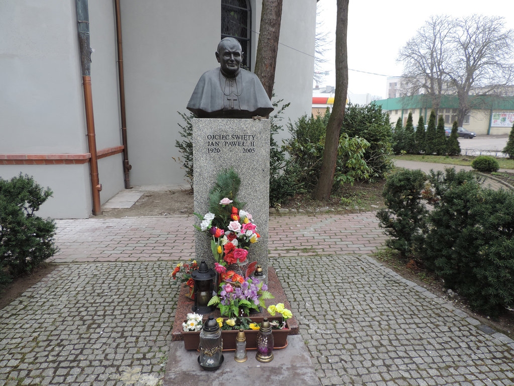 Swinemünde - Denkmal für Papst Johannes Paul II.