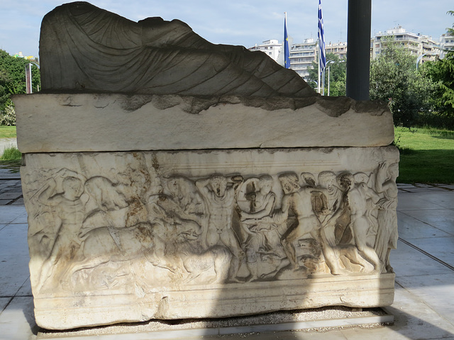 Thessalonique : sarcophage n° 1