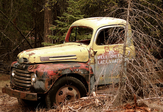 Well Drilling Truck.