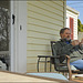 Age 62: Joel on his Porch