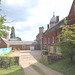 Service courtyard, Lynford Hall, Norfolk