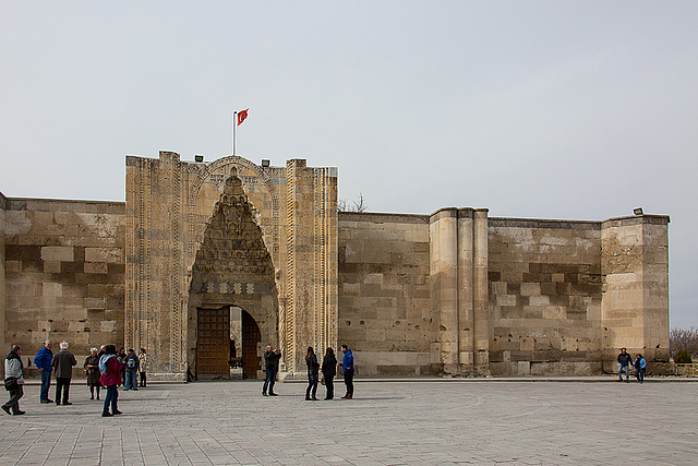 20140305 0525VRAw [TR] Kappadokien, Aksaray, Karawanserei Sultanhani-