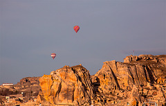 20140305 0523VRAw [TR] Kappadokien, Ürgüp, Ballonfahrt, Morgensonne-