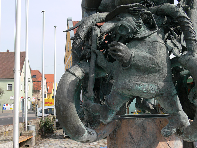 Regenstauf - Opf. Sagenbrunnen