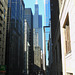Chicago street canyon - looking towards Sears Tower.