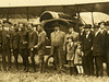 Early Biplane Photo by Harpel, Lebanon, Pa. (Detail)