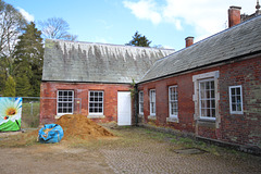 Service courtyard, Lynford Hall, Norfolk