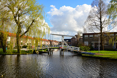 Foot bridge between the Kastanjelaan and the Lindelaan