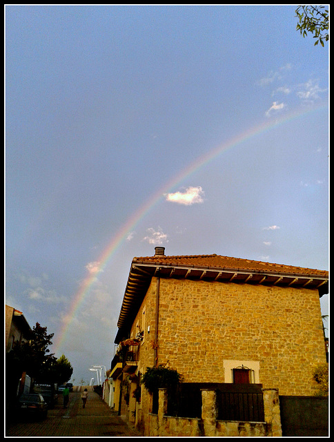 Arco iris mañanero 1