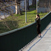 A Girl On A Footbridge