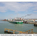 MV Hertfordshire berthing at Newhaven's North Quay - 15.3.2014