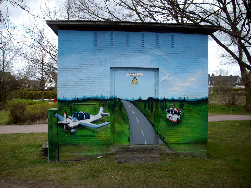 Trafohäuschen in Wahlstedt