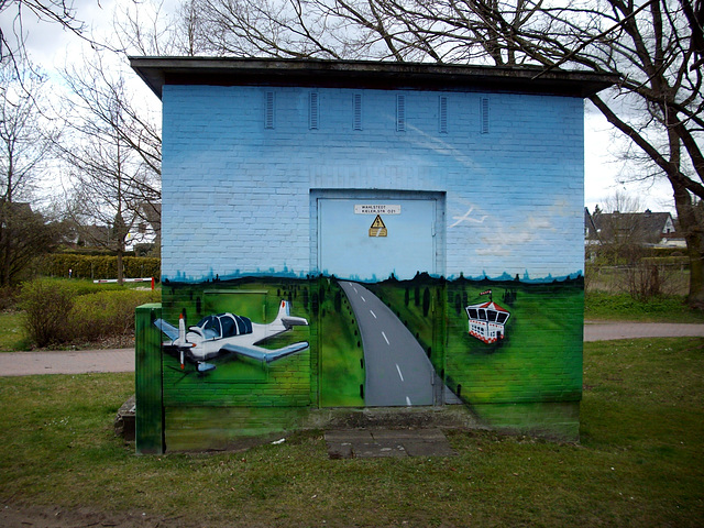 Trafohäuschen in Wahlstedt