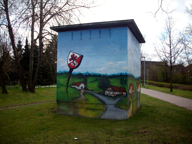 Trafohäuschen in Wahlstedt