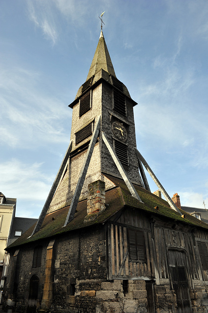 Clocher de l'église Ste-Catherine à Honfleur