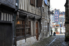 Rue de la prison à Honfleur