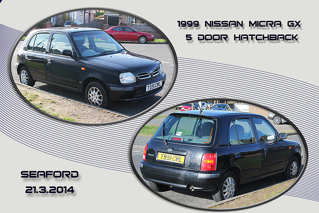 1999 Nissan Micra  - Seaford - 21.3.2014