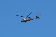 One of eight USA helicopters