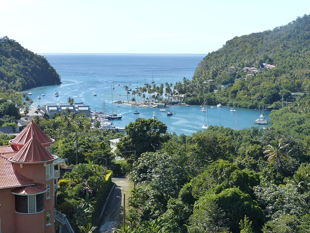 Marigot Bay, St. Lucia - 11 March 2014