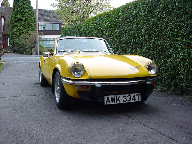 Leicester Triumph Spitfire