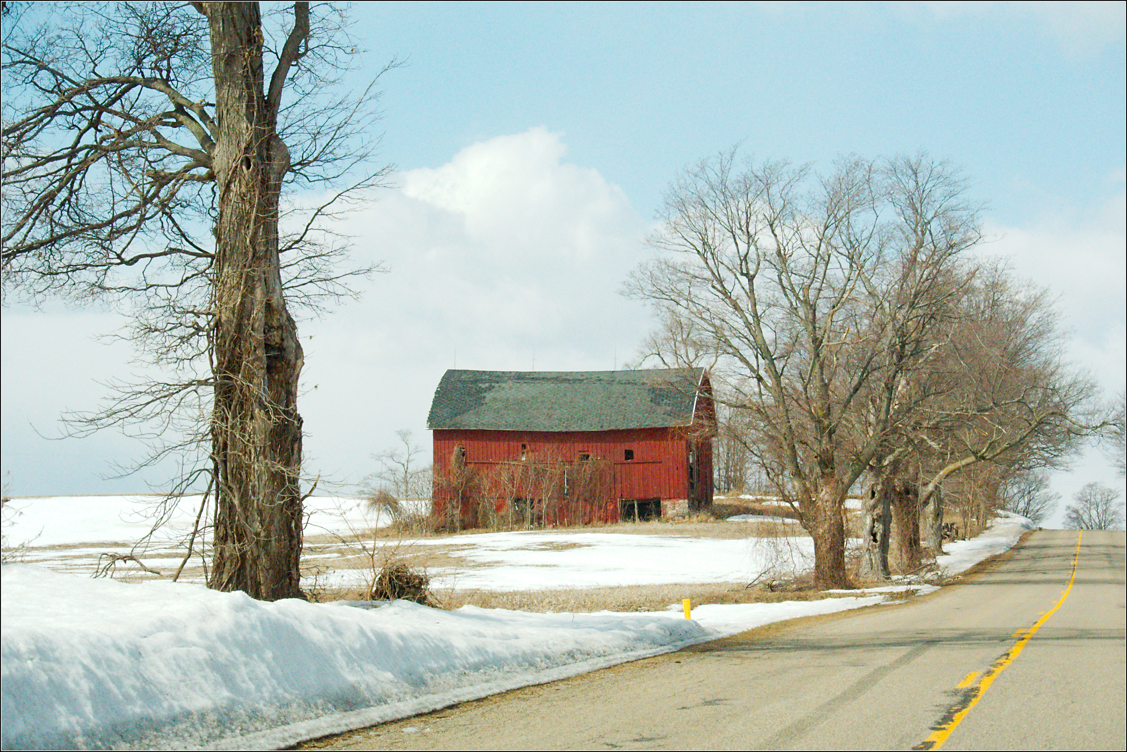 Barn in Winter