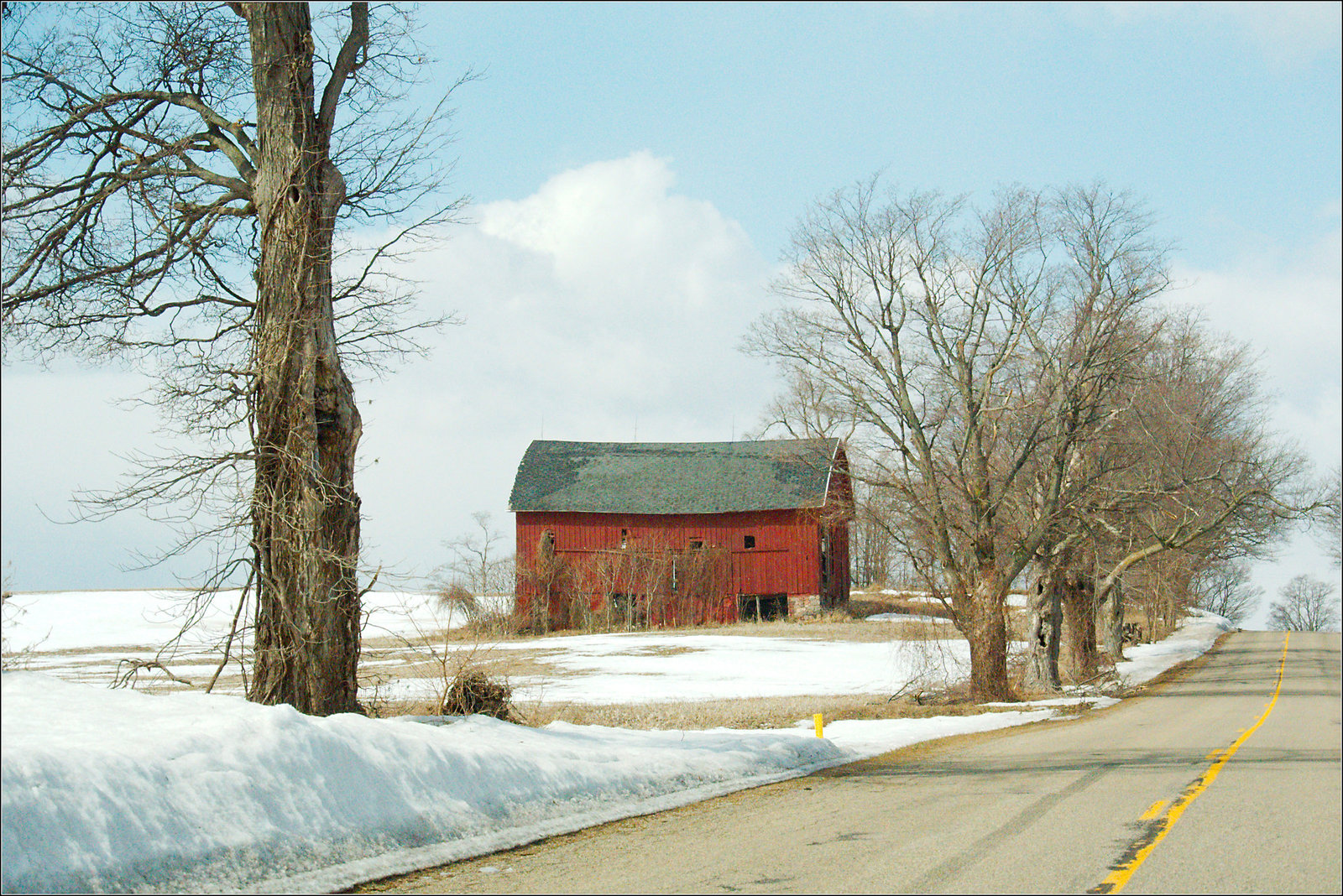 Barn in Winter