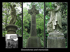 Gravestones  - Nunhead Cemetery - 19.5.2007