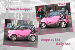 A Smart shopper at the 'Sally Ann' - Eastbourne - 11.2.2014