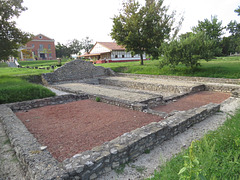 Aquincum, agglomération civile : le mithraeum, 2