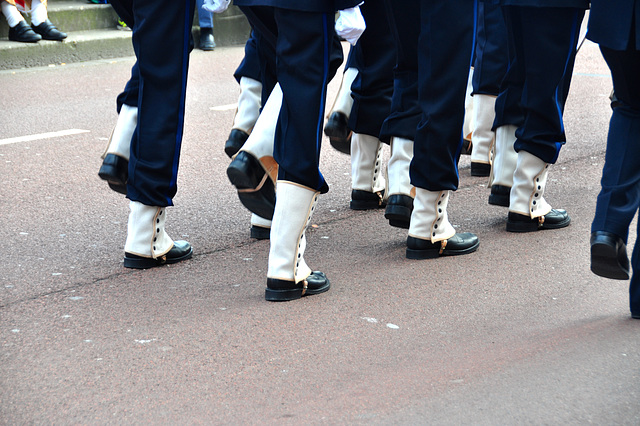 Military History Day 2014 – Marching sur place