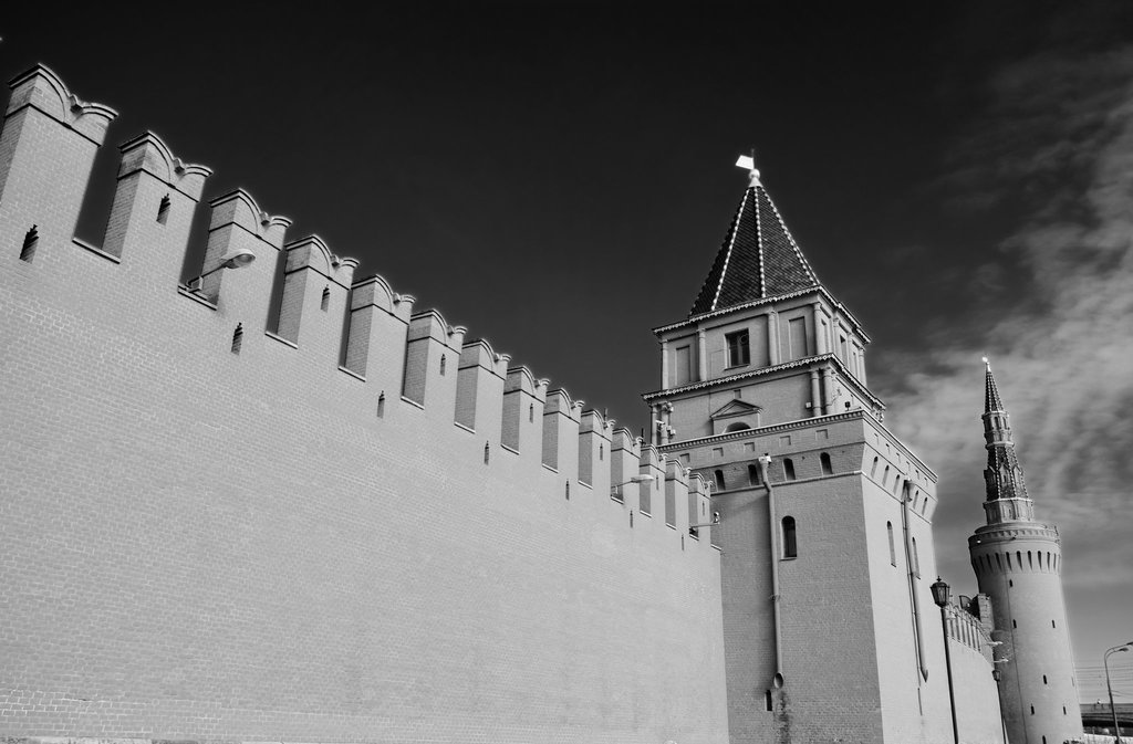 Moscow Kremlin Walls  X-E1 1 mono