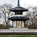 peace pagoda, battersea, london