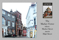 Lewes Market Tower  - 19.2.2014