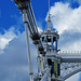 albert bridge, chelsea, london