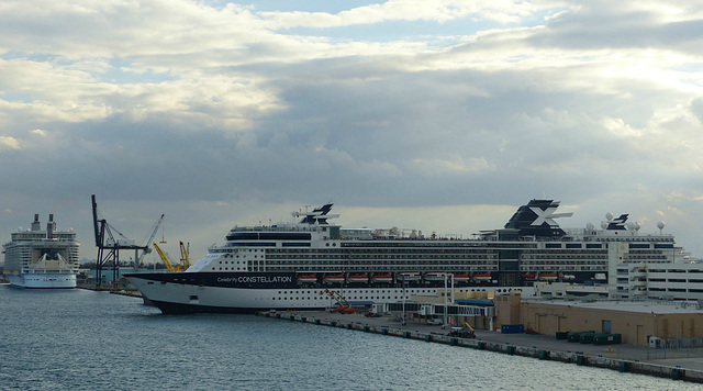 Celebrity Constellation at Port Everglades (3) - 25 January 2014