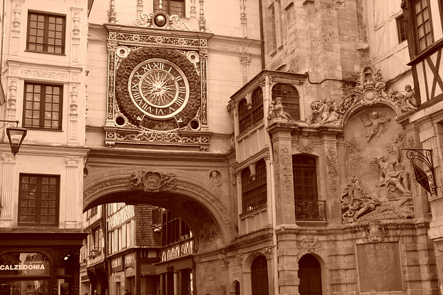Rue du Gros Horloge - Rouen