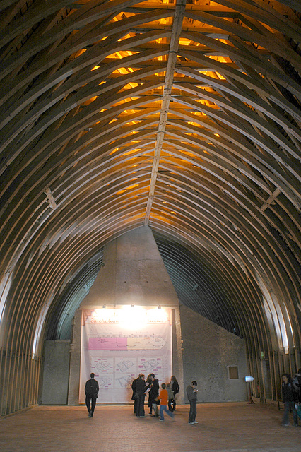 Charpente du Donjon de Sully-sur-Loire