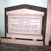 Memorial to Richard Hobson from St Nathaniel, Oliver St, Liverpool which was demolished c1993, now at Saint Bride's Percy Street, Liverpool