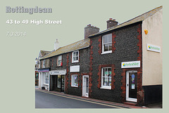 43 to 49 High Street - listed - Rottingdean - 6.3.2014