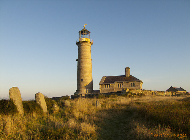 "Old Light", Lundy Island, in the morning sun