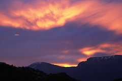 Lichtspiele über dem Monte Baldo.  ©UdoSm